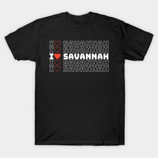 I Love Savannah T-Shirt